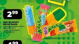 Netto Lody na patyku Kaktus Nestlé Patec Big Sombrero oferta