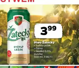 Netto Piwo bezalkoholowe Žatecký Nealko oferta