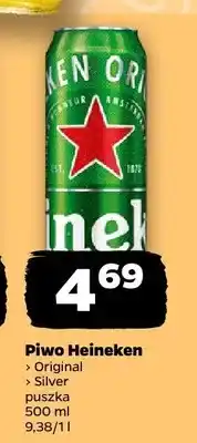 Netto Piwo Heineken Silver oferta