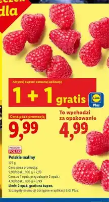 Lidl Maliny polskie oferta