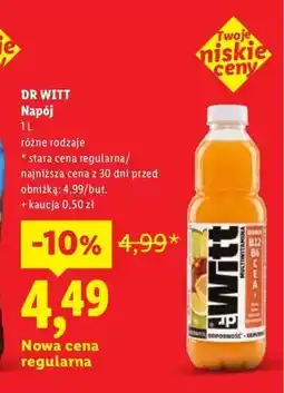Lidl Napój Dr Witt oferta