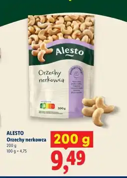Lidl Orzechy nerkowca Alesto oferta