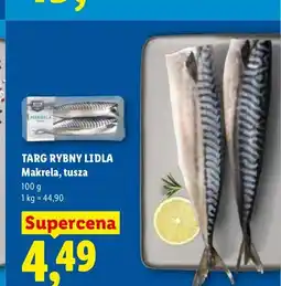 Lidl Makrela tusza Targ Rybny Lidla oferta