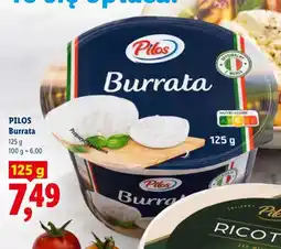 Lidl Ser Burrata Pilos oferta