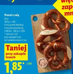 Lidl Precel z solą oferta