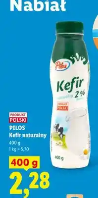 Lidl Kefir naturalny Pilos oferta