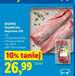 Lidl Polędwiczka wieprzowa Rzeźnik XXL oferta