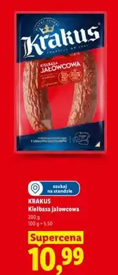 Lidl Kiełbasa jałowcowa Krakus oferta