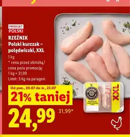 Lidl Polędwiczki z kurczaka XXL Rzeźnik oferta