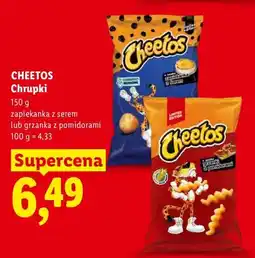 Lidl Chrupki Cheetos zapiekanka z serem oferta