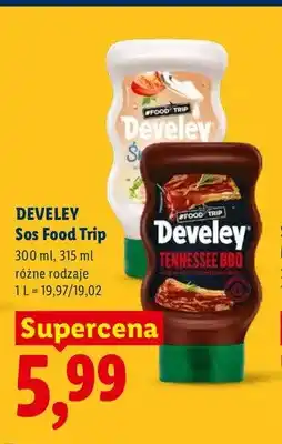 Lidl Sos Food Trip Develey Śródziemnomorski oferta