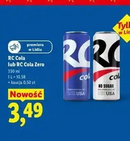 Lidl Napój gazowany RC Cola oferta