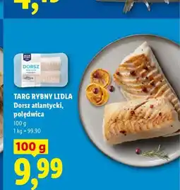 Lidl Dorsz atlantycki polędwica Targ Rybny Lidla oferta