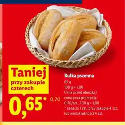 Lidl Bułka pszenna oferta