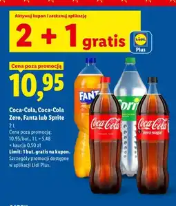Lidl Napój gazowany Coca-Cola Original Taste oferta