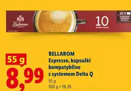 Lidl Kawa w kapsułkach Bellarom Espresso oferta