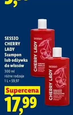 Lidl Szampon do włosów Sessio Cherry Lady oferta