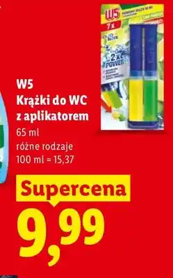 Lidl Krążki do WC z aplikatorem W5 oferta