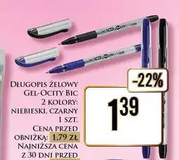 Dino Długopis żelowy BIC Gel-ocity niebieski oferta
