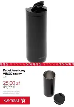 Homla Kubek termiczny Homla VIRGO czarny oferta