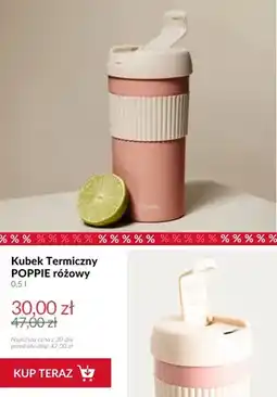 Homla Kubek termiczny Homla Poppie różowy oferta