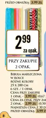Dino Bibuła marszczona w rolce oferta