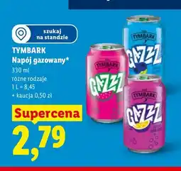 Lidl Napój gazowany Tymbark Gazzz arbuz oferta