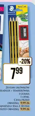 Dino Zestaw ołówków Staedtler + temperówka i gumka oferta
