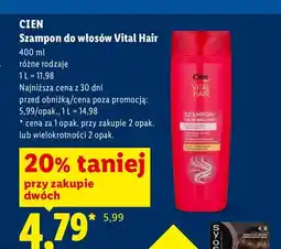 Lidl Szampon do włosów Cien Vital Hair oferta