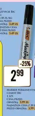 Dino Marker permanentny czarny BIC oferta