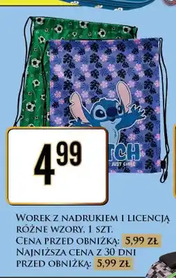 Dino Worek z nadrukiem i licencją oferta