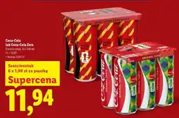 Lidl Coca-Cola lub Coca-Cola Zero oferta