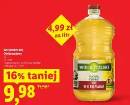 Lidl WIELKOPOLSKI Olej rzepakowy oferta