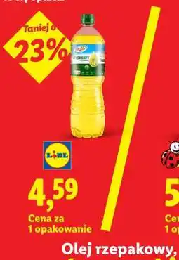 Lidl Olej rzepakowy oferta