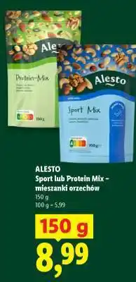 Lidl Alesto Sport lub Protein Mix – mieszanki orzechów oferta
