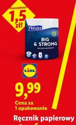 Lidl Floralys Big & Strong Ręcznik papierowy oferta