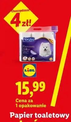 Lidl Papier toaletowy Floralys Premium oferta