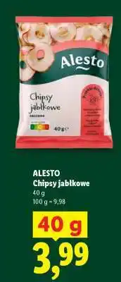 Lidl ALESTO Chipsy jabłkowe oferta