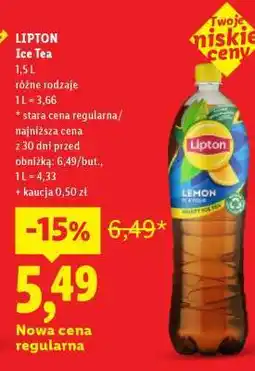 Lidl LIPTON Ice Tea oferta