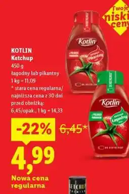 Lidl KOTLIN Ketchup oferta
