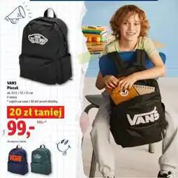 Lidl VANS Plecak oferta