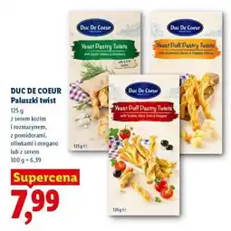 Lidl DUC DE COEUR Paluszki twist oferta