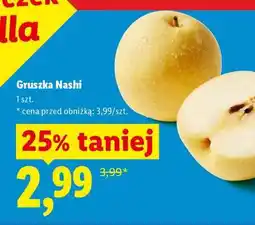 Lidl Gruszka Nashi oferta