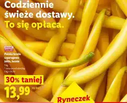 Lidl Polska fasola szparagowa żółta, luzem oferta