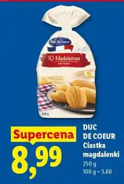 Lidl DUC DE COEUR Ciastka magdalenki oferta