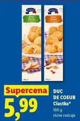 Lidl DUC DE COEUR Ciastka oferta