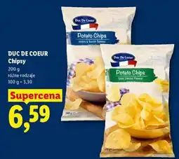 Lidl DUC DE COEUR Chipsy oferta