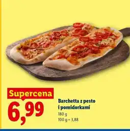 Lidl Barchetta z pesto i pomidorkami oferta