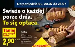 Lidl Hot dog oferta