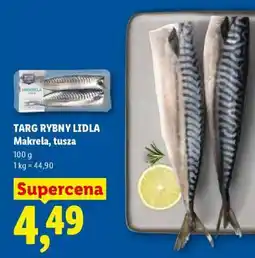 Lidl Makrela, tusza oferta